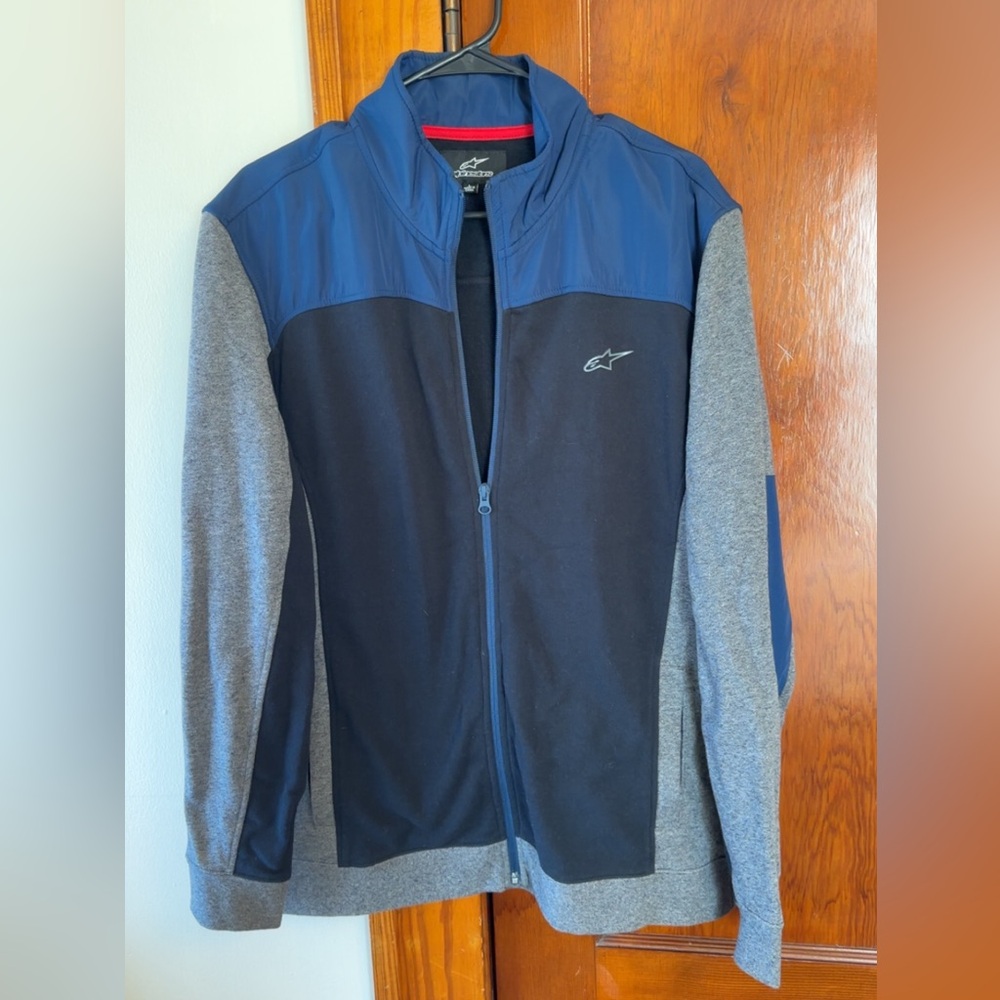 Alpinestars Men's Navy and Charcoal Windbreaker